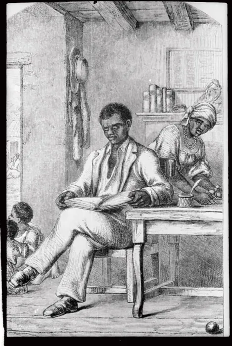 Framed Print : Francois Dominique Toussaint L'Ouverture Reading Framed Print : Francois Dominique Toussaint L'Ouverture Reading