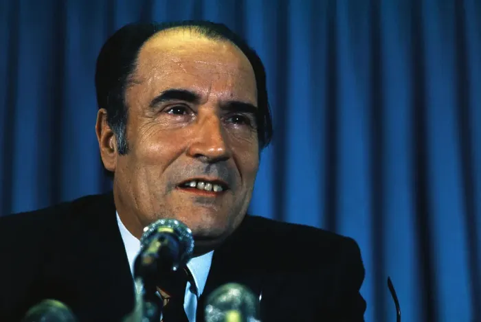 Framed Print : Francois Mitterrand Framed Print : Francois Mitterrand