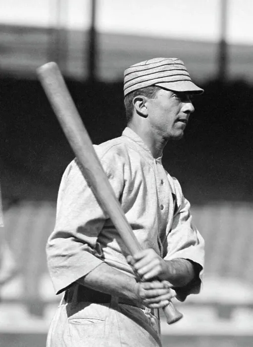 Framed Print : Frank Baker Holding Bat Framed Print : Frank Baker Holding Bat