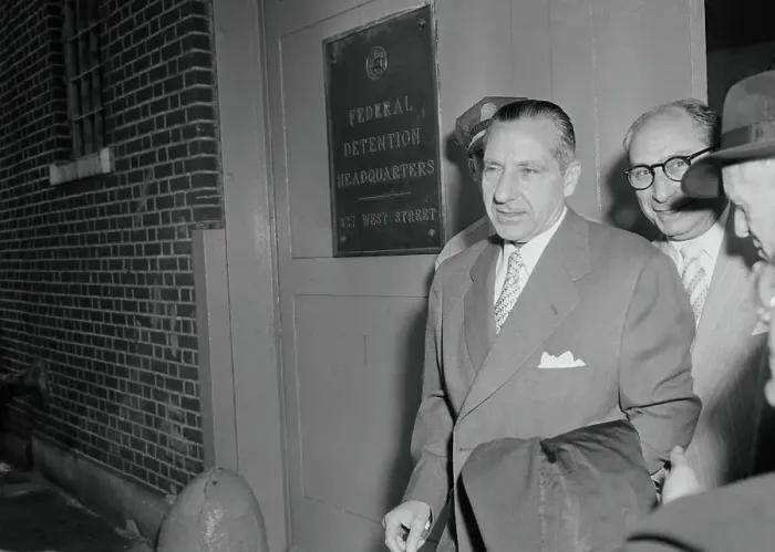 Framed Print : Frank Costello and Sal Sollazzo Going to Court Framed Print : Frank Costello and Sal Sollazzo Going to Court