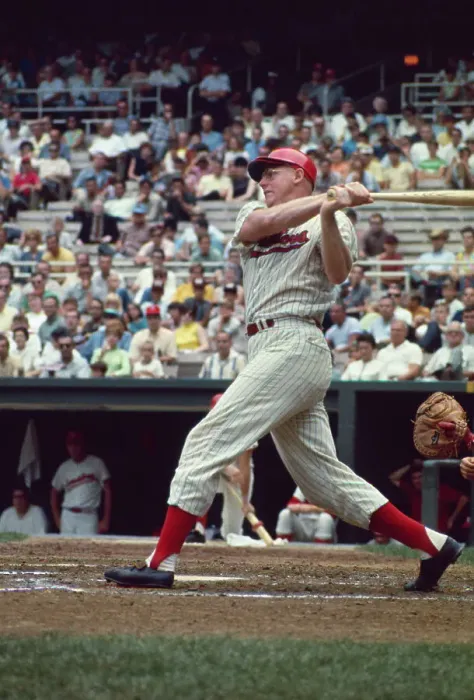 Framed Print : Frank Howard Taking a Swing