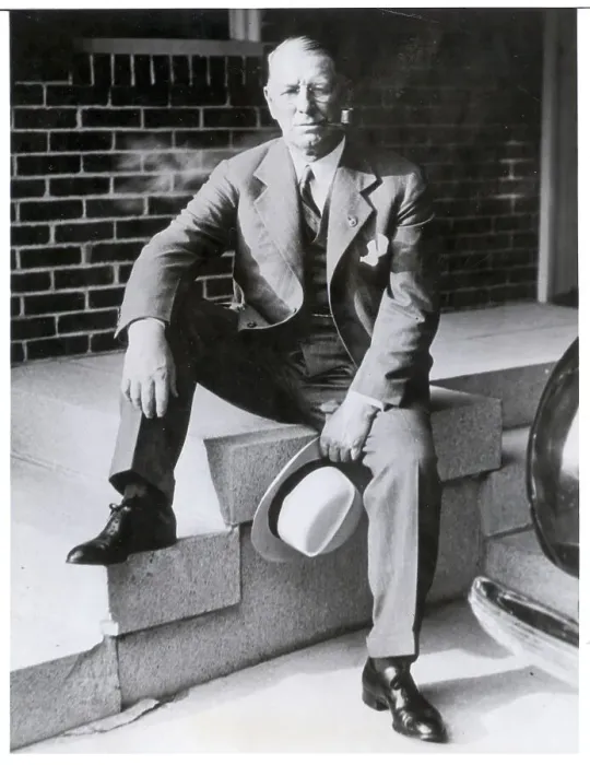 Framed Print : Frank Knox Seated on Steps Smoking Pipe Framed Print : Frank Knox Seated on Steps Smoking Pipe
