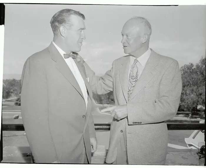 Framed Print : Frank Leahy with Dwight D. Eisenhower Framed Print : Frank Leahy with Dwight D. Eisenhower
