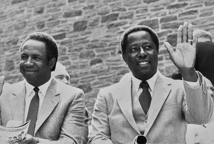 Framed Print : Frank Robinson And Hank Aaron Framed Print : Frank Robinson And Hank Aaron