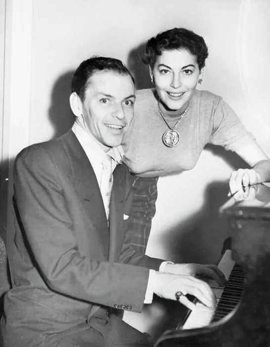 Framed Print : Frank Sinatra and Ava Gardner