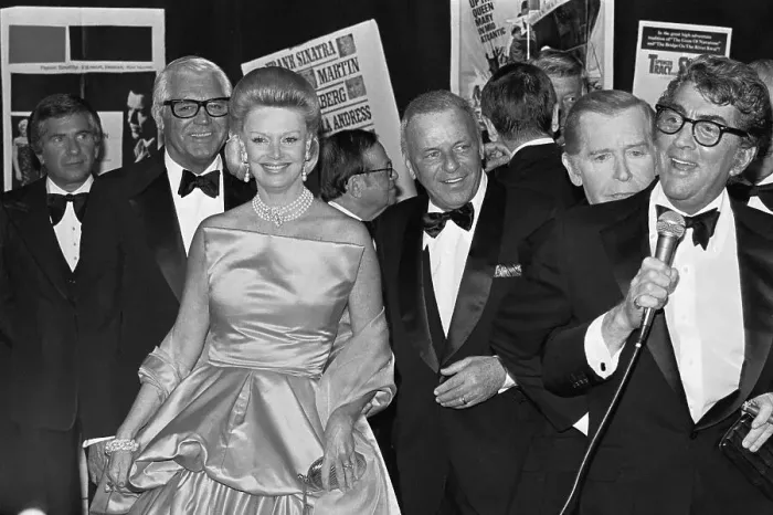Framed Print : Frank Sinatra and Friends At Gala Framed Print : Frank Sinatra and Friends At Gala
