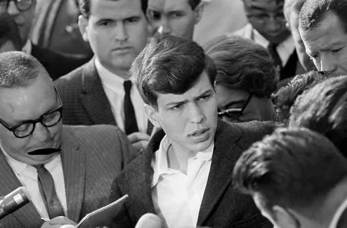 Framed Print : Frank Sinatra Jr. Talks To Press Framed Print : Frank Sinatra Jr. Talks To Press