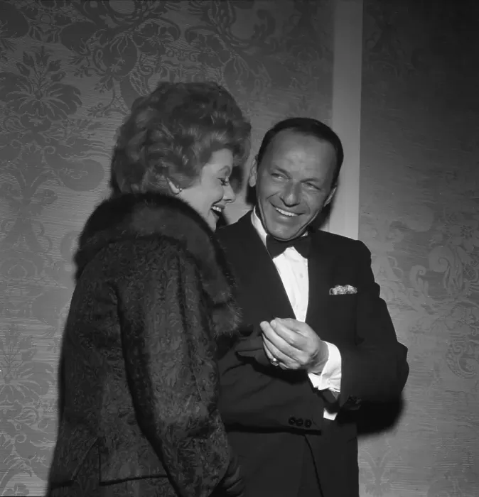 Framed Print : Frank Sinatra And Lucille Ball Framed Print : Frank Sinatra And Lucille Ball