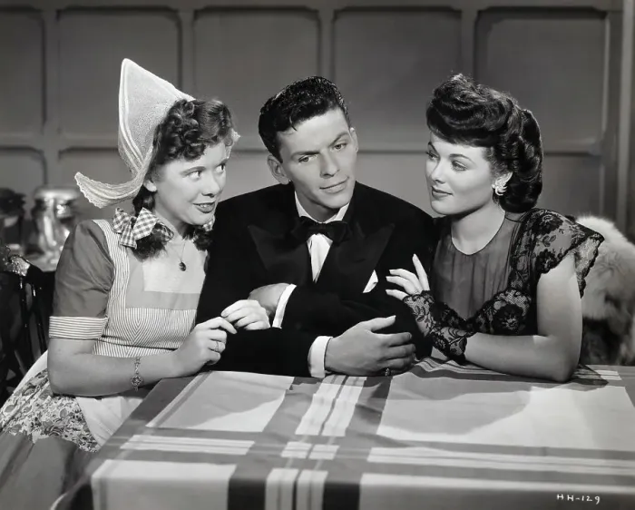 Framed Print : Frank Sinatra in Movie Still from Higher and Higher Framed Print : Frank Sinatra in Movie Still from Higher and Higher