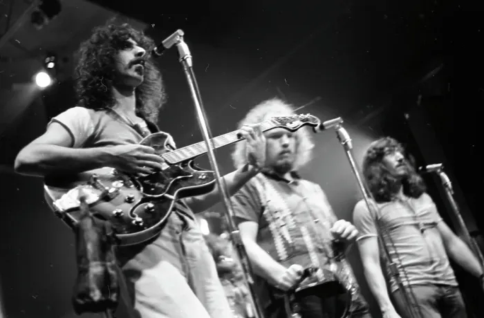 Framed Print : Frank Zappa and the Mothers of Invention Performing Framed Print : Frank Zappa and the Mothers of Invention Performing