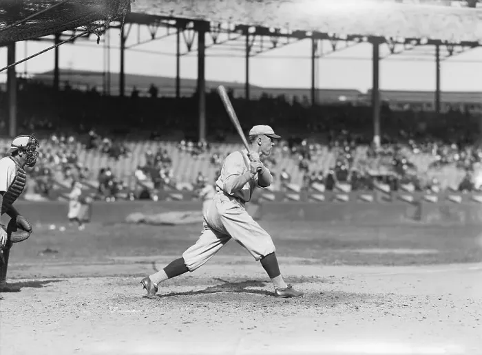 Framed Print : Frankie Frisch Batting at World Series Game Framed Print : Frankie Frisch Batting at World Series Game