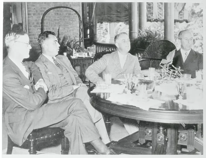 Framed Print : Franklin D. Roosevelt and Peers Having Luncheon Together Framed Print : Franklin D. Roosevelt and Peers Having Luncheon Together