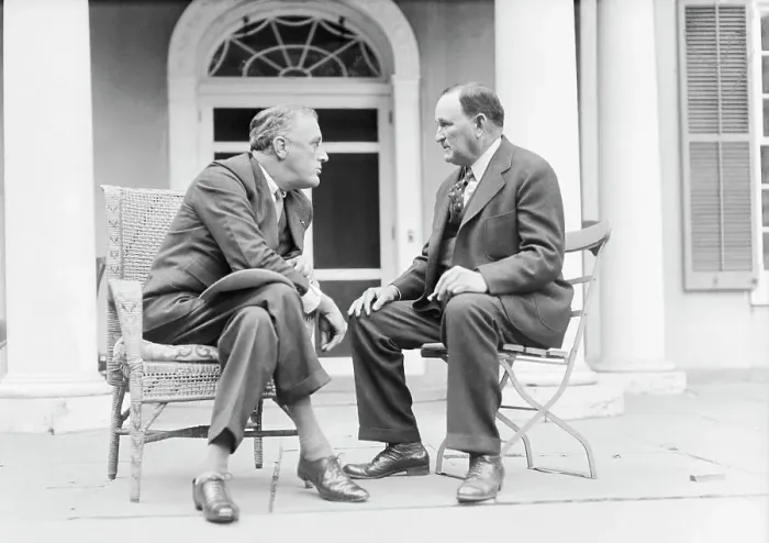 Framed Print : Franklin D. Roosevelt and Senator Joseph Robinson Framed Print : Franklin D. Roosevelt and Senator Joseph Robinson