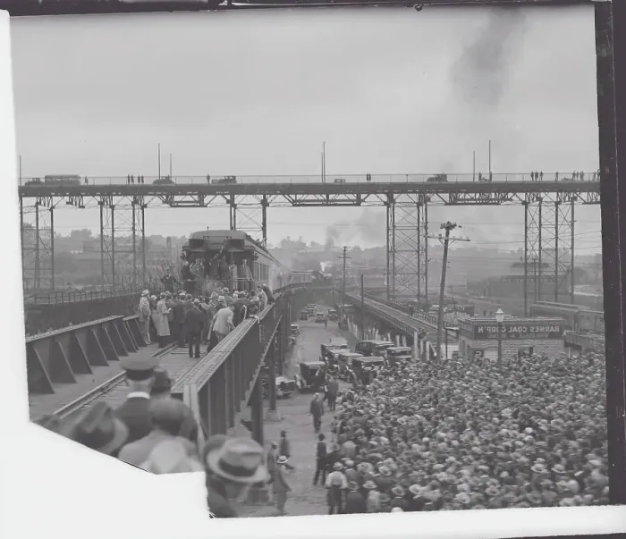 Framed Print : Franklin D. Roosevelt Speaking from Train Framed Print : Franklin D. Roosevelt Speaking from Train