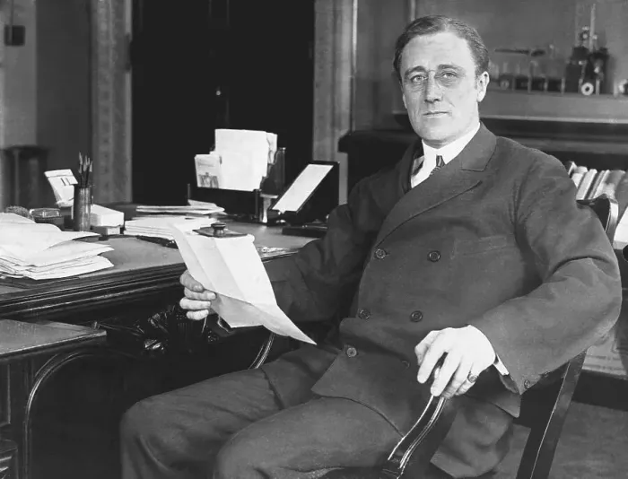 Framed Print : Franklin Roosevelt as the Assistant Secretary of the Navy Framed Print : Franklin Roosevelt as the Assistant Secretary of the Navy