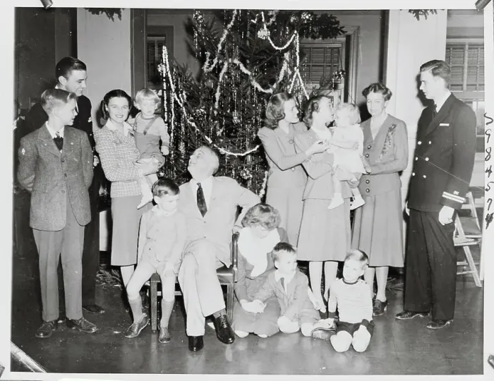 Framed Print : Franklin Roosevelt Family Portrait