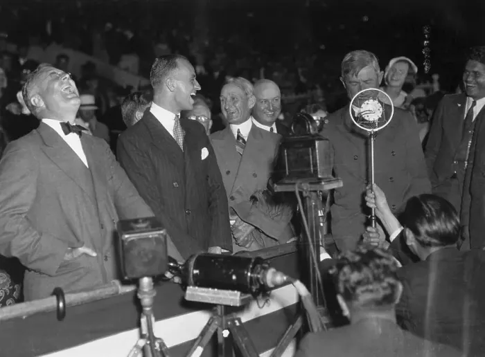 Framed Print : Franklin Roosevelt and Group Laughing at Democratic Rally Framed Print : Franklin Roosevelt and Group Laughing at Democratic Rally