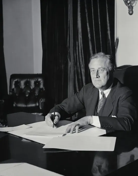 Framed Print : Franklin Roosevelt Signing Amendment Framed Print : Franklin Roosevelt Signing Amendment