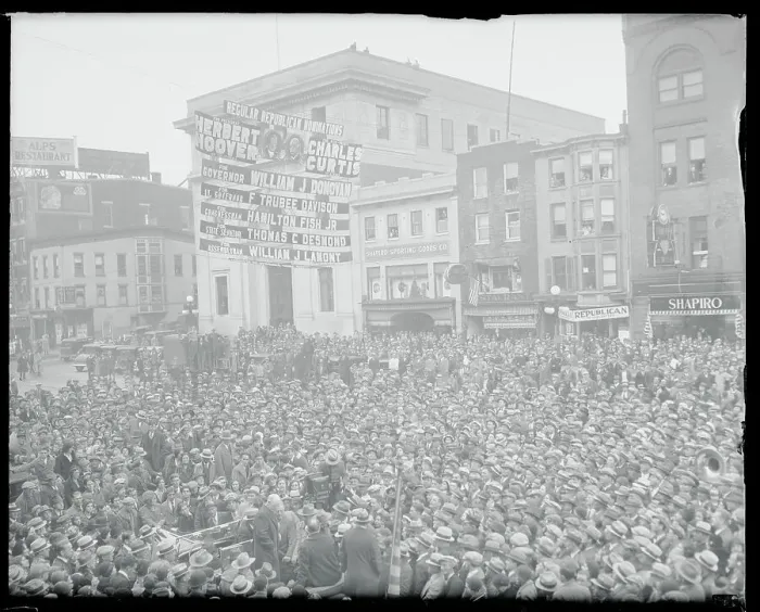 Framed Print : Franklin Roosevelt Speaking at Rally Framed Print : Franklin Roosevelt Speaking at Rally
