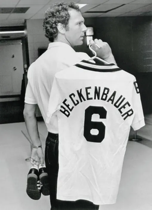 Framed Print : Franz Beckenbauer Carrying His Jersey Framed Print : Franz Beckenbauer Carrying His Jersey
