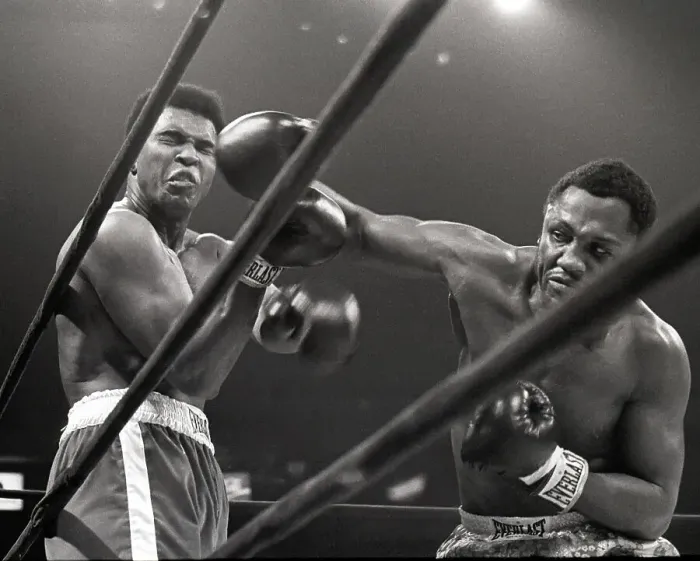 Framed Print : Frazier Beats Ali Framed Print : Frazier Beats Ali