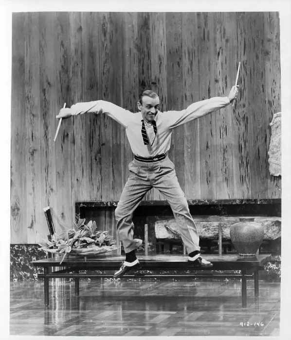 Framed Print : Fred Astaire In Daddy Long Legs