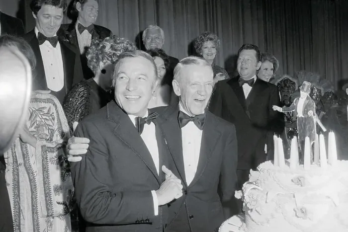 Framed Print : Fred Astaire and Gene Kelly Enjoying Birthday Party Framed Print : Fred Astaire and Gene Kelly Enjoying Birthday Party