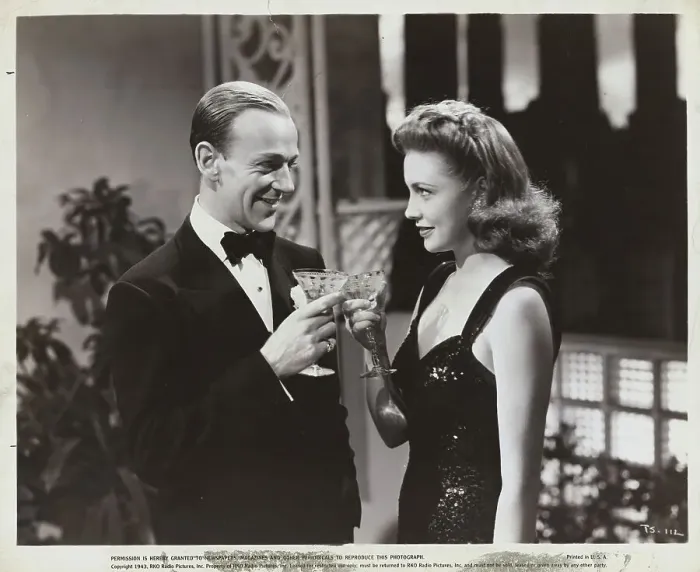 Framed Print : Fred Astaire and Joan Leslie Framed Print : Fred Astaire and Joan Leslie