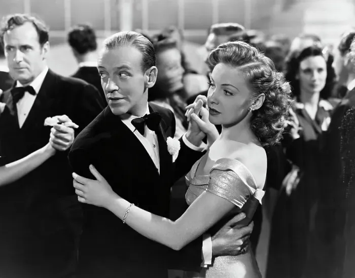 Framed Print : Fred Astaire and Joan Leslie Framed Print : Fred Astaire and Joan Leslie
