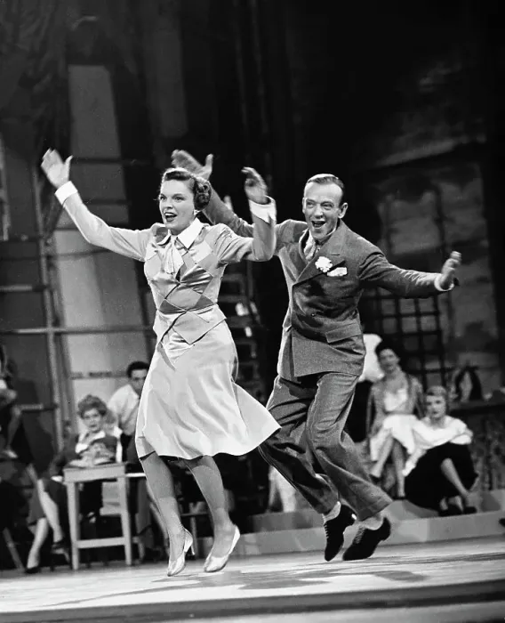 Framed Print : Fred Astaire and Judy Garland Dancing Framed Print : Fred Astaire and Judy Garland Dancing