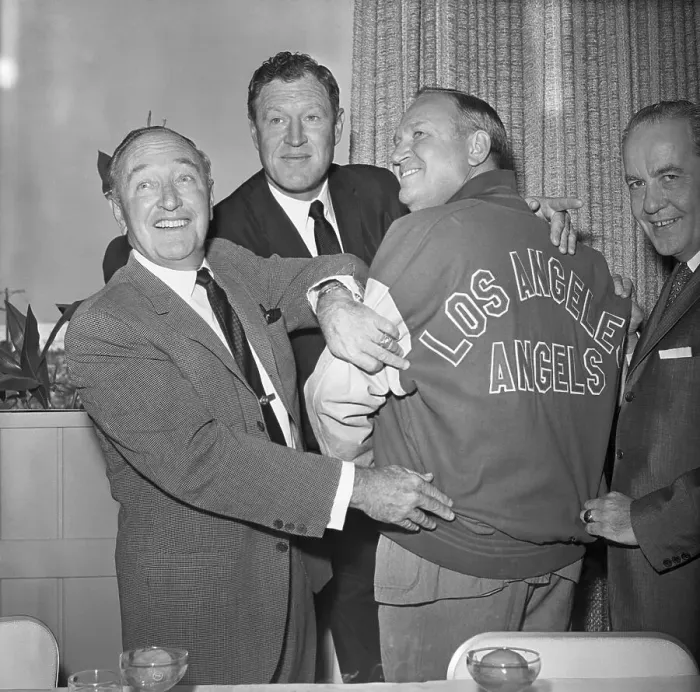 Framed Print : Fred Haney Named General Manager of the New American League Angels Framed Print : Fred Haney Named General Manager of the New American League Angels