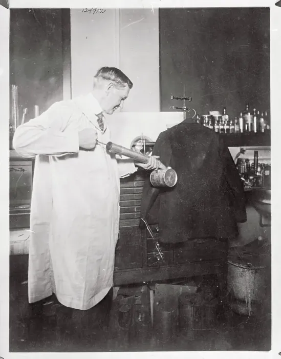 Framed Print : Fred Howard Making Clothes Moth Proof Framed Print : Fred Howard Making Clothes Moth Proof