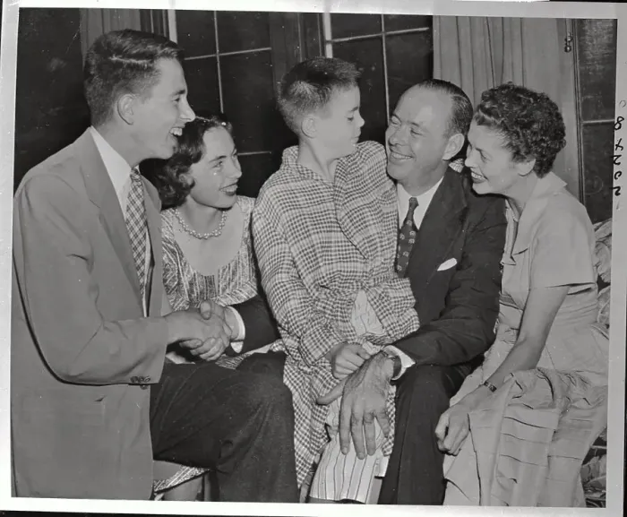 Framed Print : Fred M. Alger and Family Framed Print : Fred M. Alger and Family