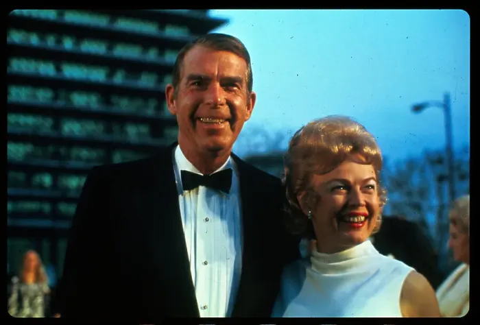 Framed Print : Fred MacMurray and Wife June Haver Framed Print : Fred MacMurray and Wife June Haver