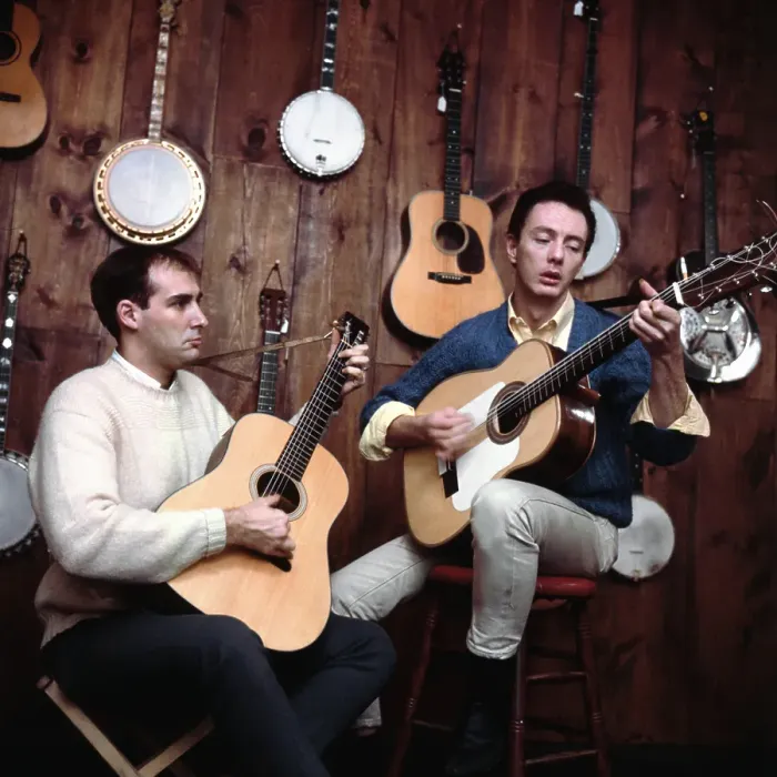 Framed Print : Fred Neil And Vince Martin