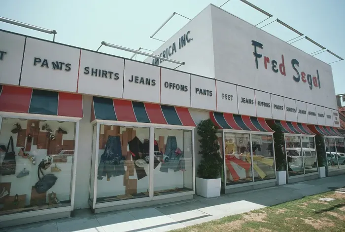Framed Print : Fred Segal Store Framed Print : Fred Segal Store