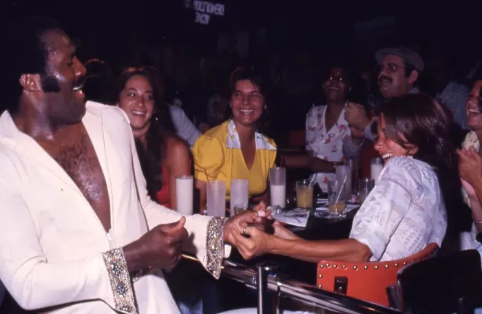 Framed Print : Fred Williamson Partying At The Disco Framed Print : Fred Williamson Partying At The Disco