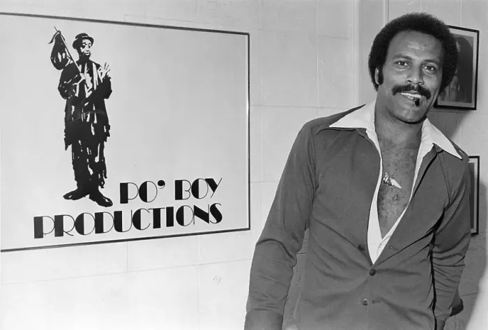 Framed Print : Fred Williamson At Po Boy Productions Framed Print : Fred Williamson At Po Boy Productions