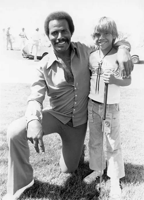Framed Print : Fred Williamson On Set Framed Print : Fred Williamson On Set
