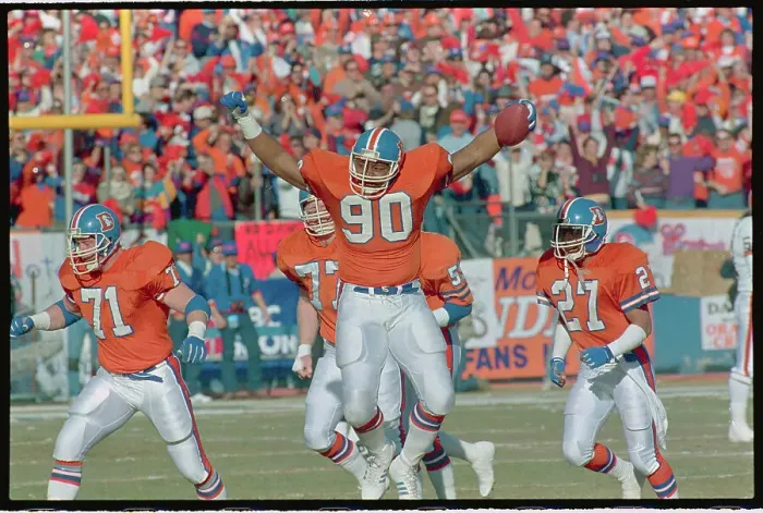 Framed Print : Freddie Gilbert Intercepting Pass