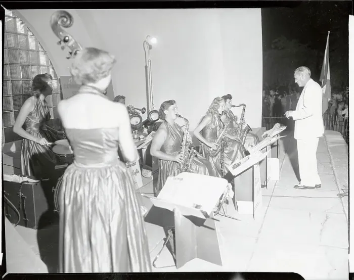 Framed Print : Freddie Schaffer with His Orchestra Framed Print : Freddie Schaffer with His Orchestra