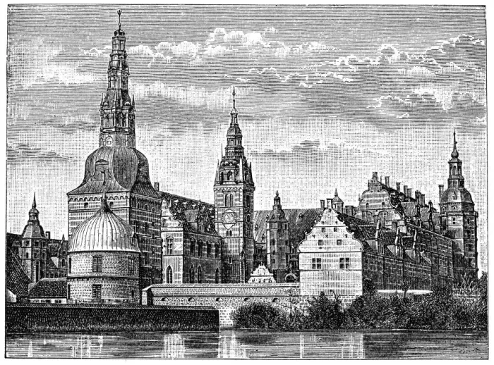 Framed Print : Frederiksborg Castle, Hillerod, Denmark