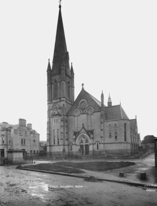 Framed Print : Nairn. Free Church, Nairn, Scotland, circa 1910 Framed Print : Nairn. Free Church, Nairn, Scotland, circa 1910