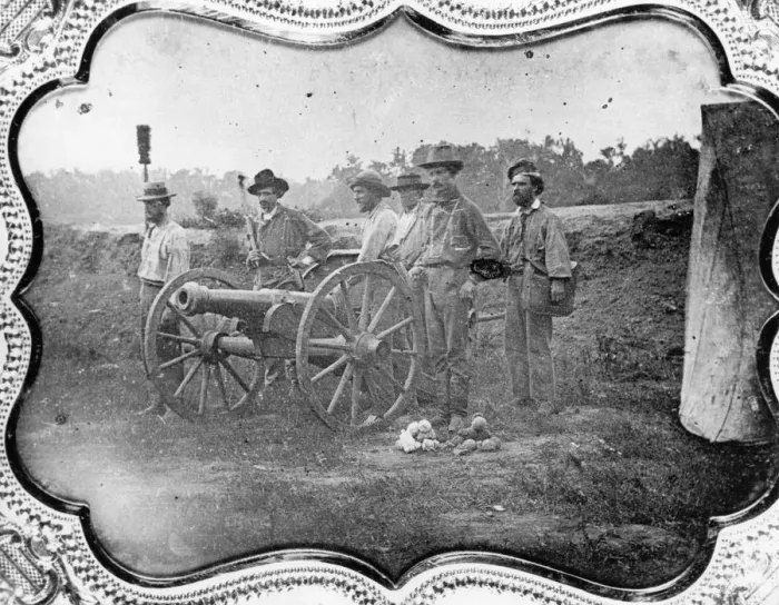 Framed Print : Free-State Battery Framed Print : Free-State Battery