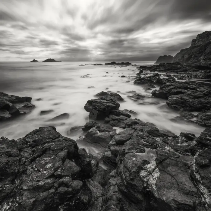 Framed Print : Freedom. Rocky seashore at Priests Cove beneath Cape Cornwall, St Framed Print : Freedom. Rocky seashore at Priests Cove beneath Cape Cornwall, St