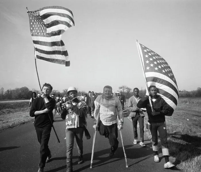 Framed Print : Freedom Marchers, Montgomery, Alabama 1965 Framed Print : Freedom Marchers, Montgomery, Alabama 1965
