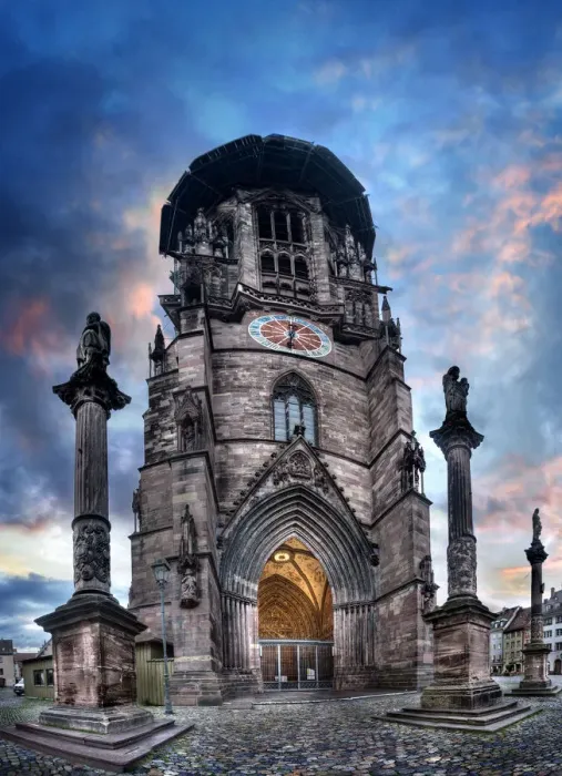 Framed Print : Freiburg Cathedral (Germany) Framed Print : Freiburg Cathedral (Germany)