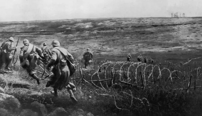 Framed Print : French Attack