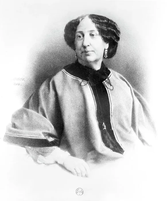 Framed Print : French Author George Sand Framed Print : French Author George Sand