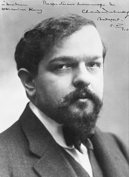 Framed Print : French Composer Claude Debussy
